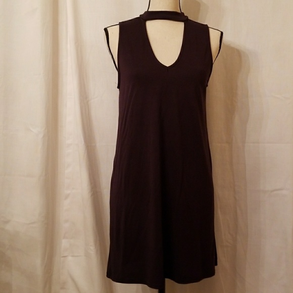 Alya Dresses & Skirts - Alya Black Choker neck dress